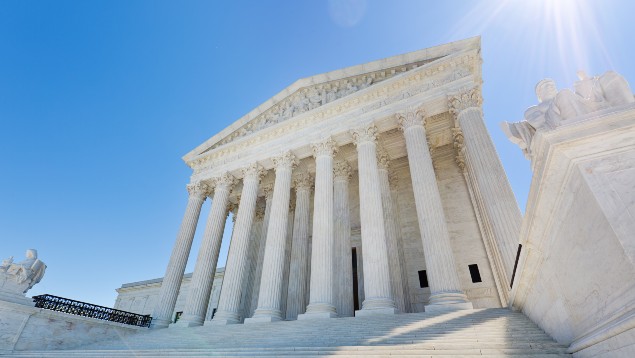 United States Supreme Court building in Washington, D.C.