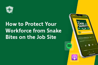 The Case for Safety Podcast Snake Safety Graphic