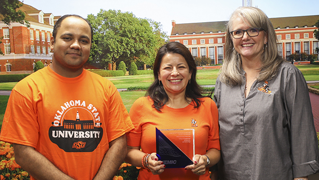 OSU safety research team members celebrating receipt of MEMIC grant